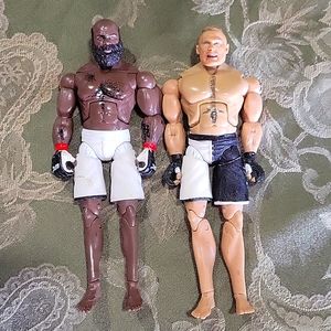 UFC Brock Lesnar & Kimbo Slice Action Figures